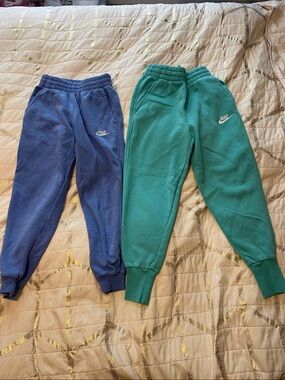 Nike Kids Sweatpants in Blue and Teal